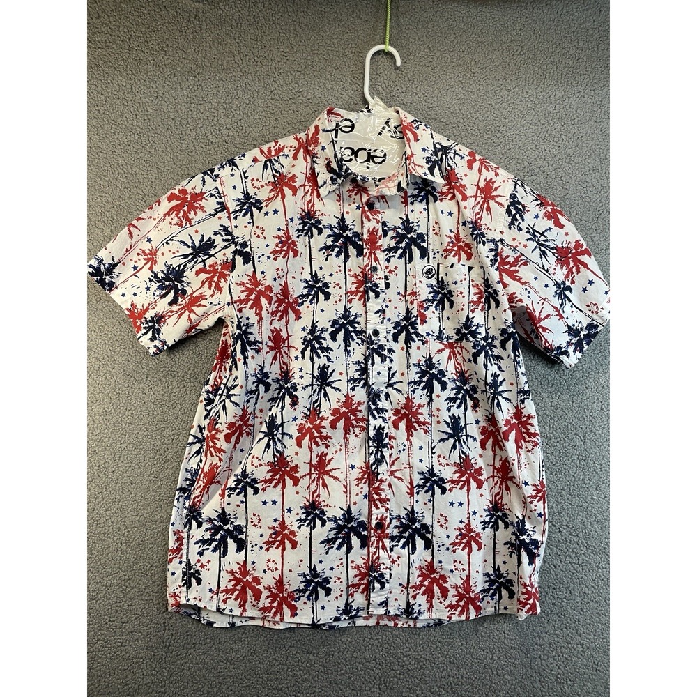 Southern Proper Men's Floral Short Sleeve Shirt Size Large
